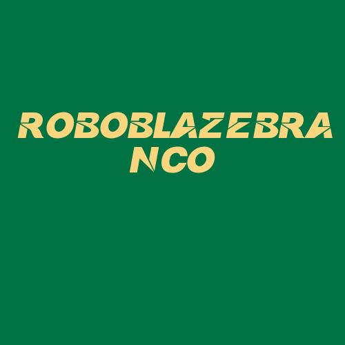 Logo da ROBOBLAZEBRANCO